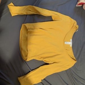 cropped long sleeve